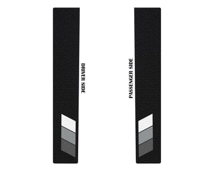Door Sill Protection Overlays Fits 2005-2023 Toyota Tacoma by Tufskinz.com