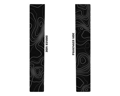 Door Sill Protection Overlays Fits 2005-2023 Toyota Tacoma by Tufskinz.com