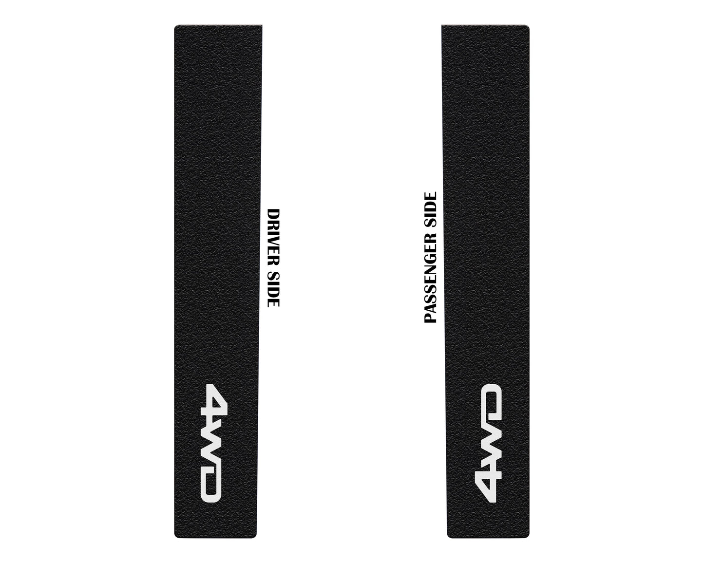 Door Sill Protection Overlays Fits 2005-2023 Toyota Tacoma by Tufskinz.com