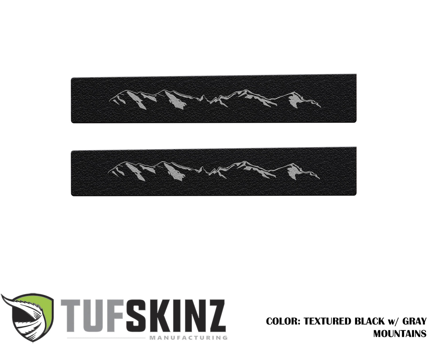 Door Sill Protection Overlays Fits 2005-2023 Toyota Tacoma by Tufskinz.com