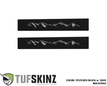 Door Sill Protection Overlays Fits 2005-2023 Toyota Tacoma by Tufskinz.com