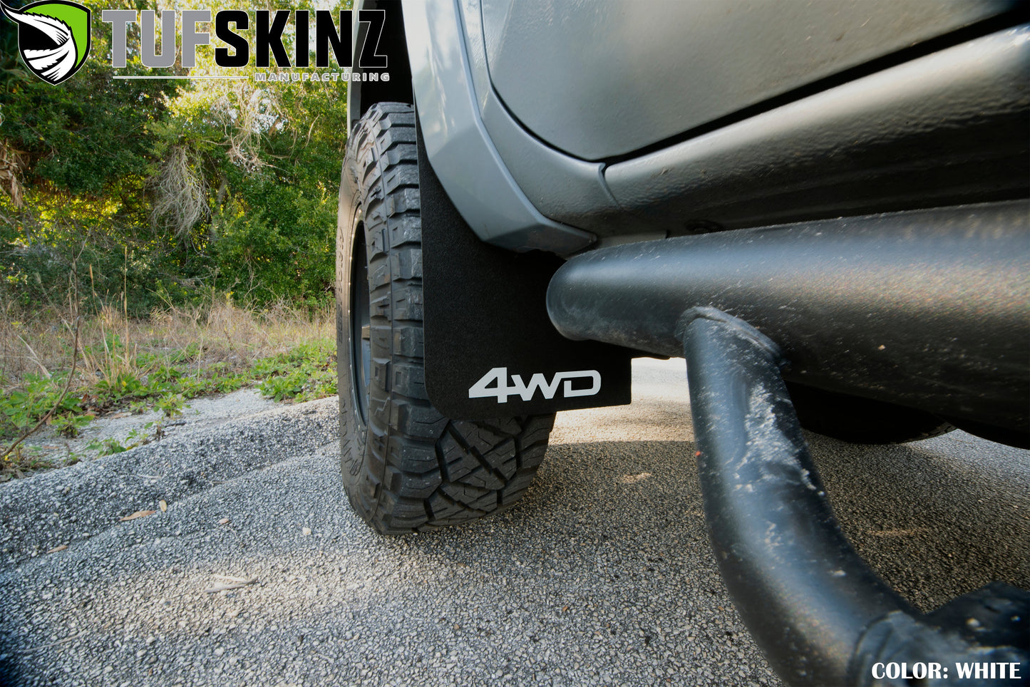 Mud Flaps Fits 2016-2023 Toyota Tacoma by Tufskinz.com
