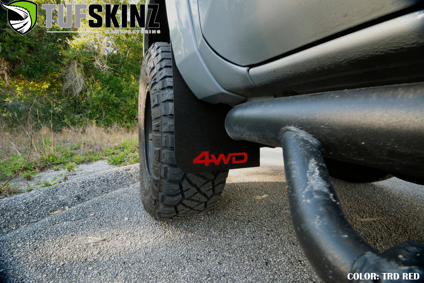 Mud Flaps Fits 2016-2023 Toyota Tacoma by Tufskinz.com
