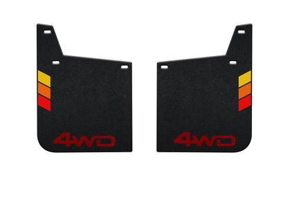 Mud Flaps Fits 2016-2023 Toyota Tacoma by Tufskinz.com
