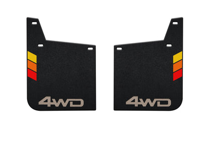 Mud Flaps Fits 2016-2023 Toyota Tacoma by Tufskinz.com
