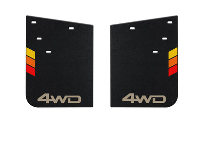 Mud Flaps Fits 2016-2023 Toyota Tacoma by Tufskinz.com