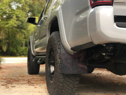 Mud Flaps Fits 2016-2023 Toyota Tacoma by Tufskinz.com
