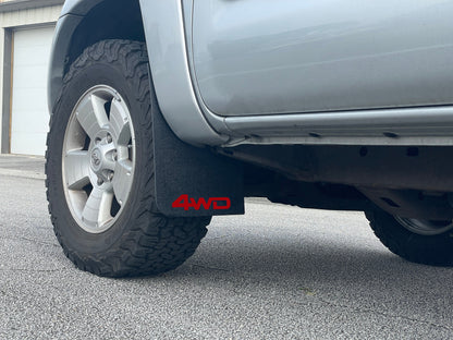 Mud Flaps Fits 2005-2015 Toyota Tacoma by Tufskinz.com