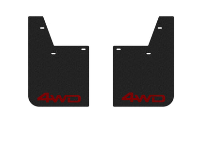 Mud Flaps Fits 2005-2015 Toyota Tacoma by Tufskinz.com