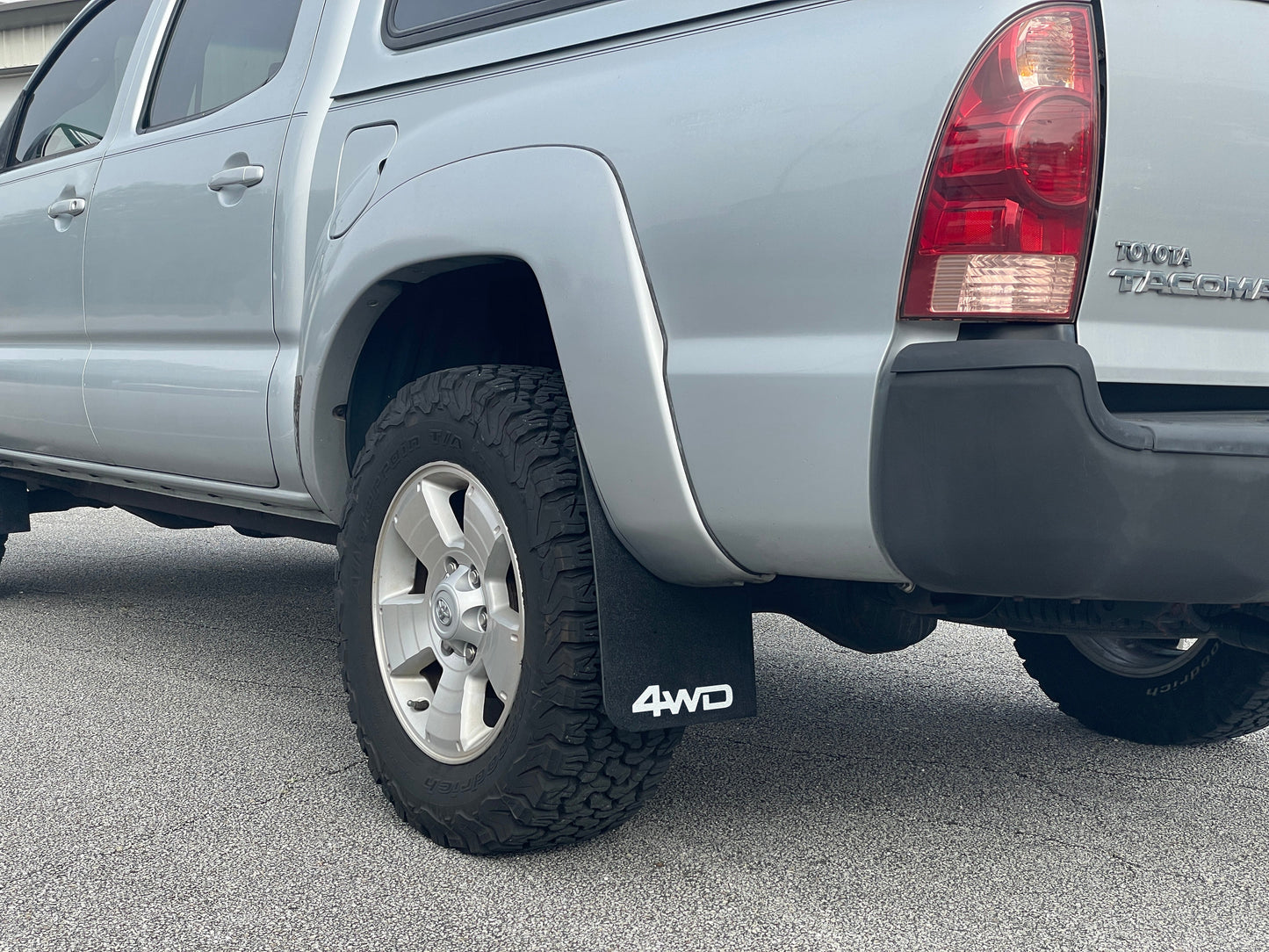 Mud Flaps Fits 2005-2015 Toyota Tacoma by Tufskinz.com