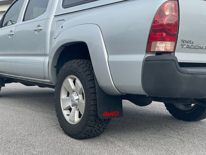 Mud Flaps Fits 2005-2015 Toyota Tacoma by Tufskinz.com