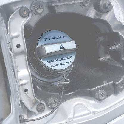 Fuel Cap Accent Trim Fits 2016-2023 Toyota Tacoma by Tufskinz.com