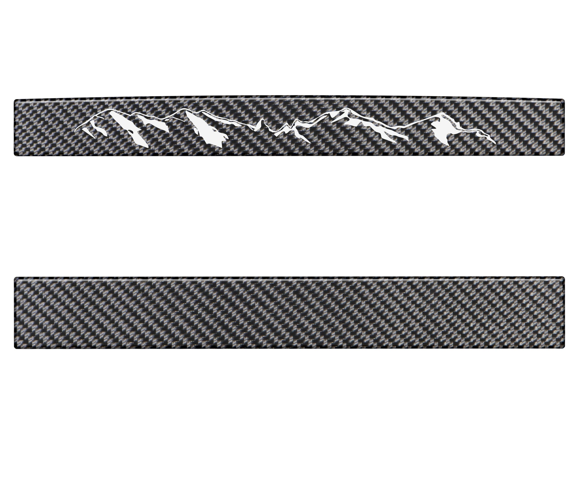 Rear Power Sliding Window Accent Overlays Fits 2016-2023 Toyota Tacoma by Tufskinz.com