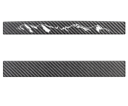 Rear Power Sliding Window Accent Overlays Fits 2016-2023 Toyota Tacoma by Tufskinz.com