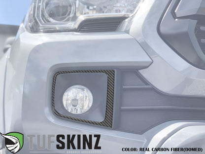 Fog Light Accent Overlays Fits 2016-2023 Toyota Tacoma by Tufskinz.com