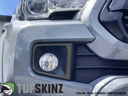 Fog Light Accent Overlays Fits 2016-2023 Toyota Tacoma by Tufskinz.com