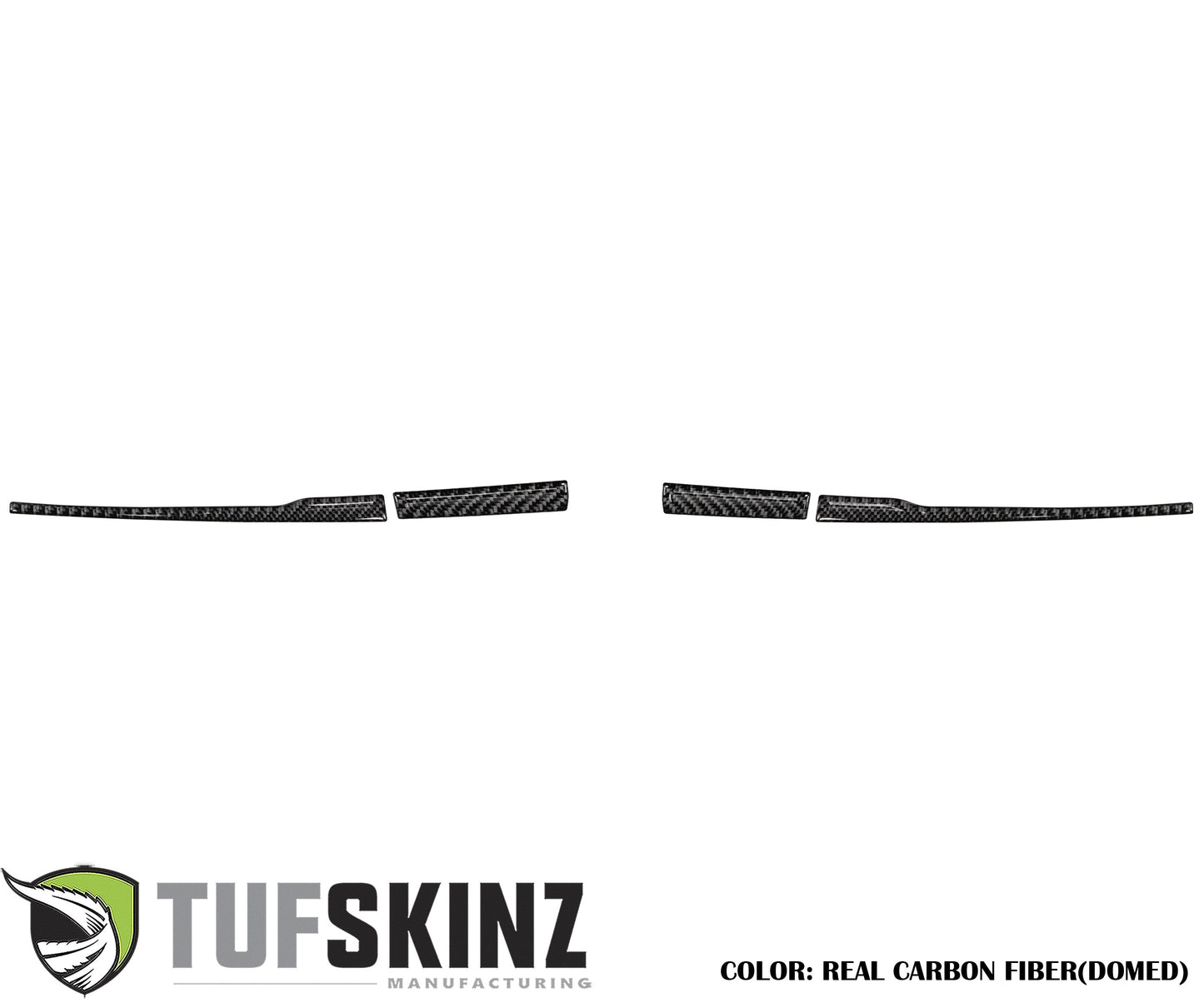 Side Mirror Accent Overlays Fits 2016-2023 Toyota Tacoma by Tufskinz.com