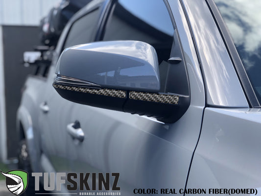 Side Mirror Accent Overlays Fits 2016-2023 Toyota Tacoma by Tufskinz.com
