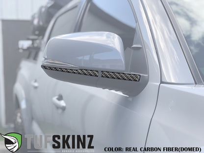 Side Mirror Accent Overlays Fits 2016-2023 Toyota Tacoma by Tufskinz.com
