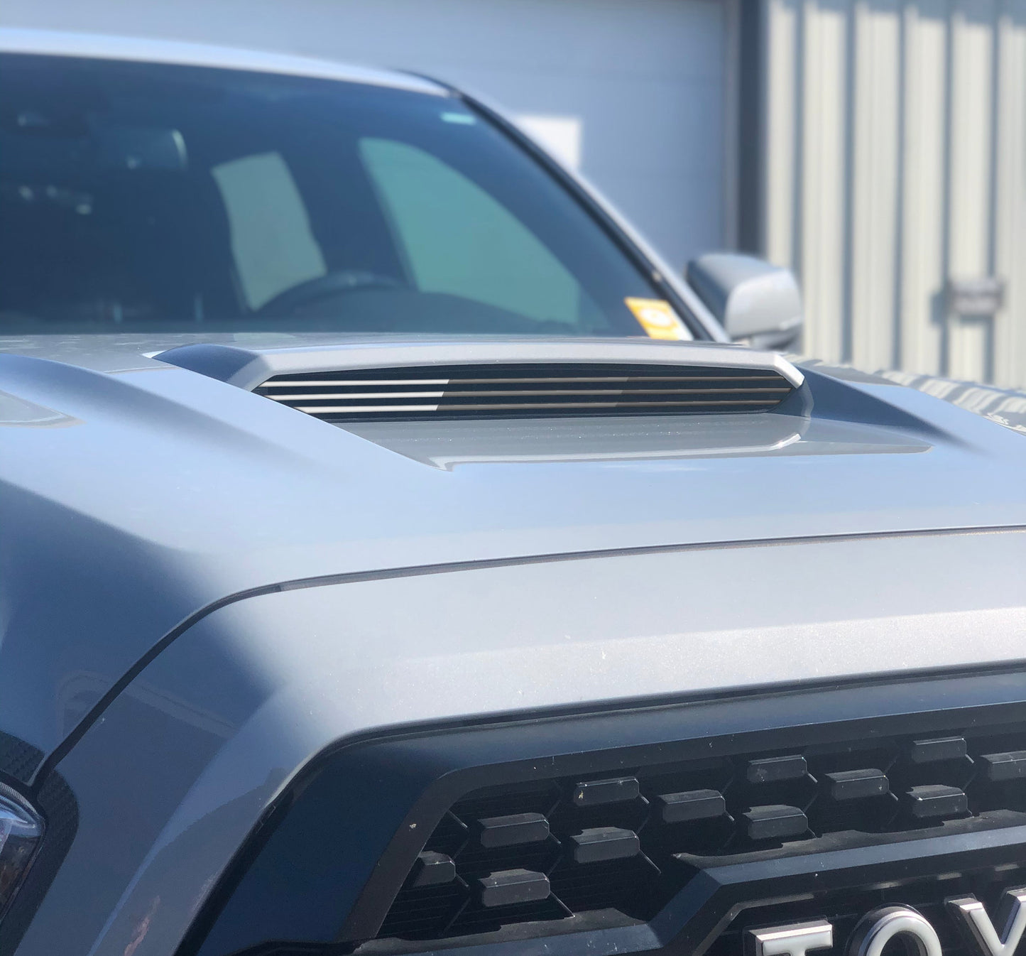 Inner Hood Scoop Line Accents Fits 2016-2023 Toyota Tacoma by Tufskinz.com