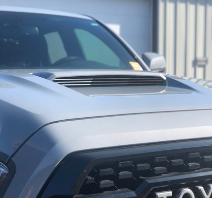 Inner Hood Scoop Line Accents Fits 2016-2023 Toyota Tacoma by Tufskinz.com