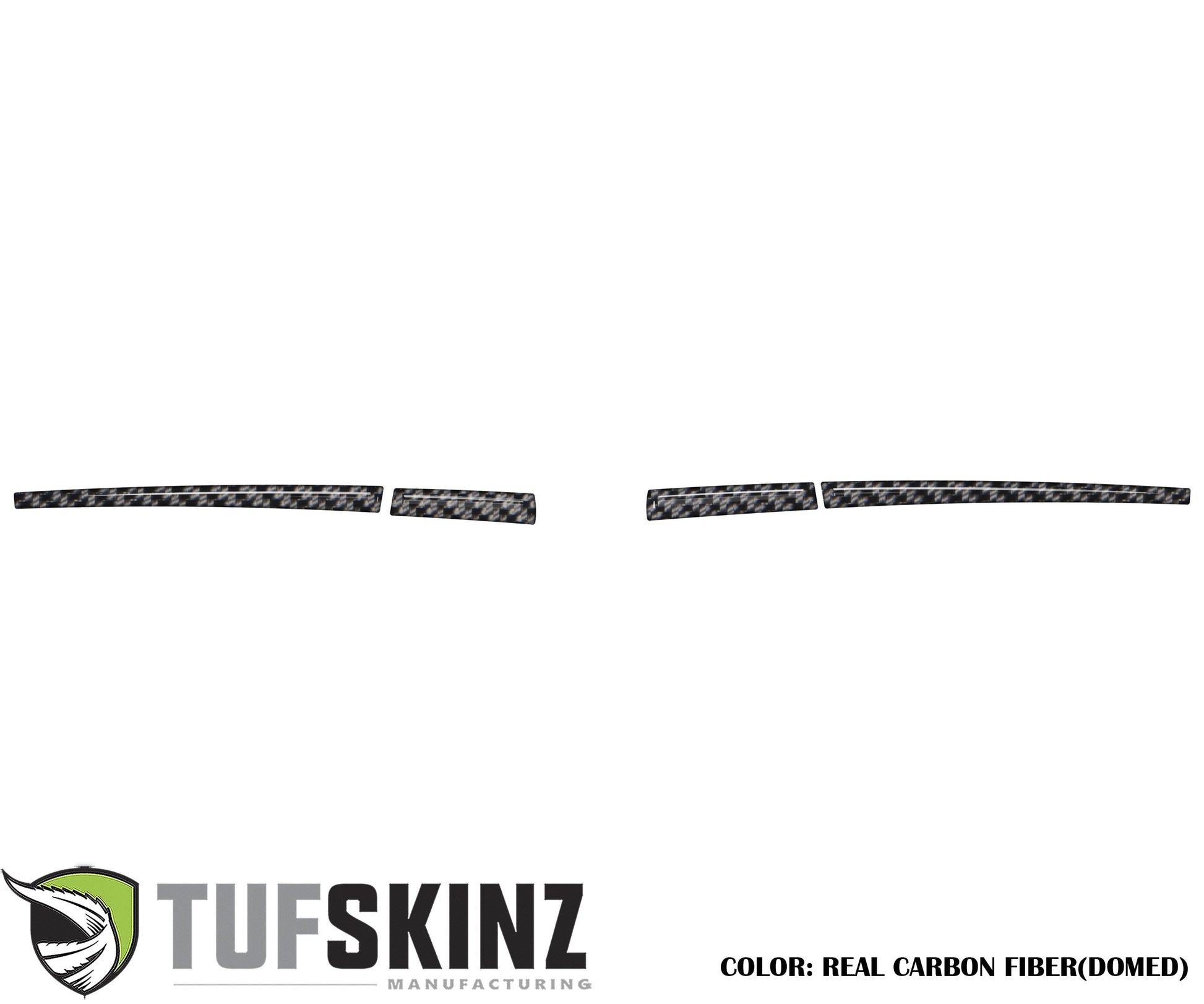 Side Mirror Accent Overlays Fits 2016-2023 Toyota Tacoma by Tufskinz.com