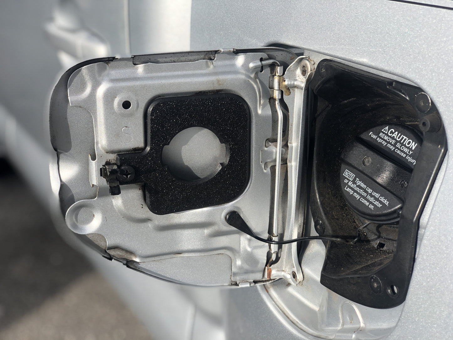 Gas Cap Holder Fits 2005-2023 Toyota Tacoma by Tufskinz.com