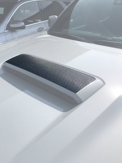 Hood Scoop Accent Overlay Fits 2016-2023 Toyota Tacoma by Tufskinz.com
