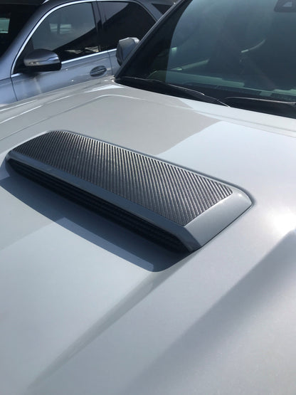 Hood Scoop Accent Overlay Fits 2016-2023 Toyota Tacoma by Tufskinz.com