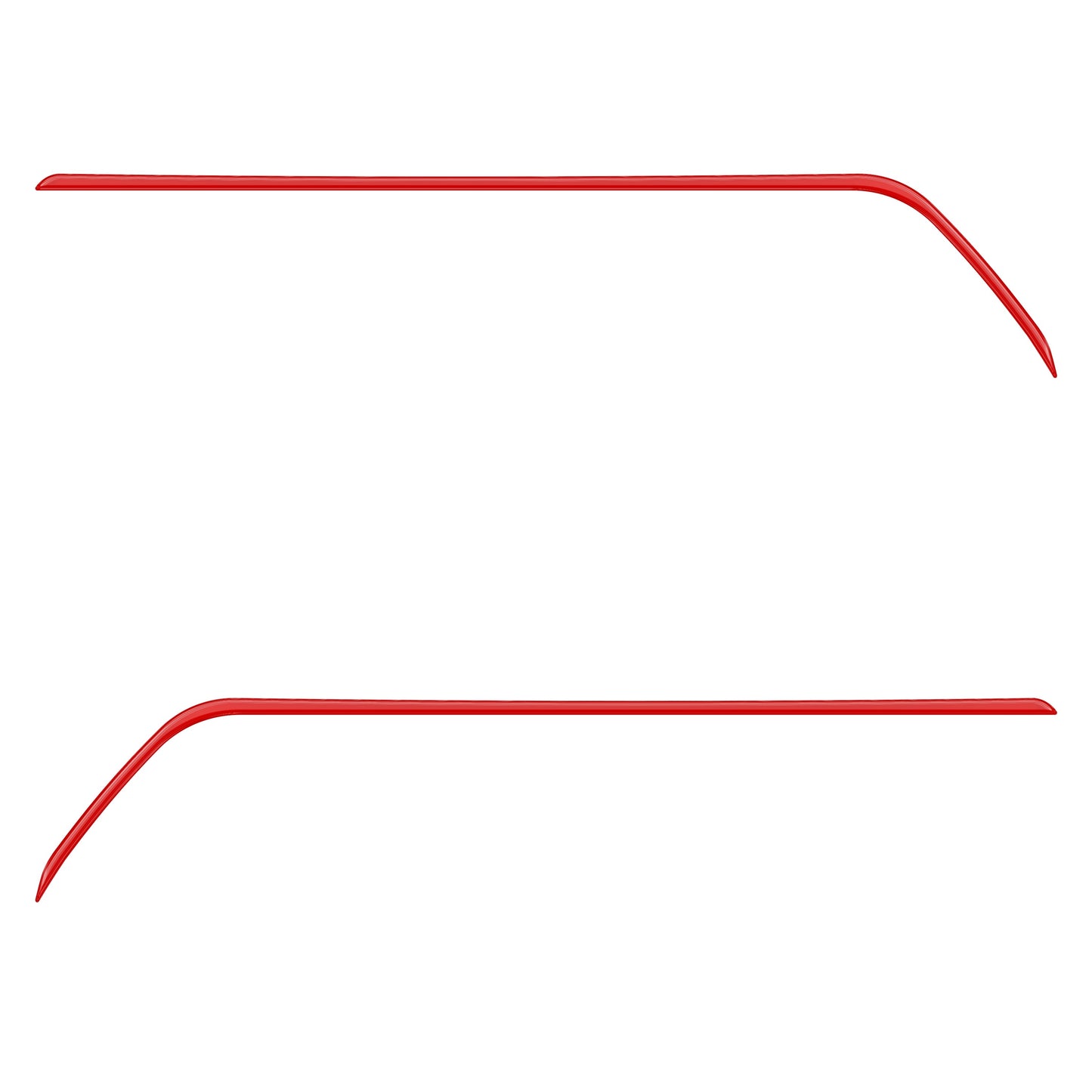Door Switch Side Panel Line Inserts Fits 2016-2023 Toyota Tacoma by Tufskinz.com