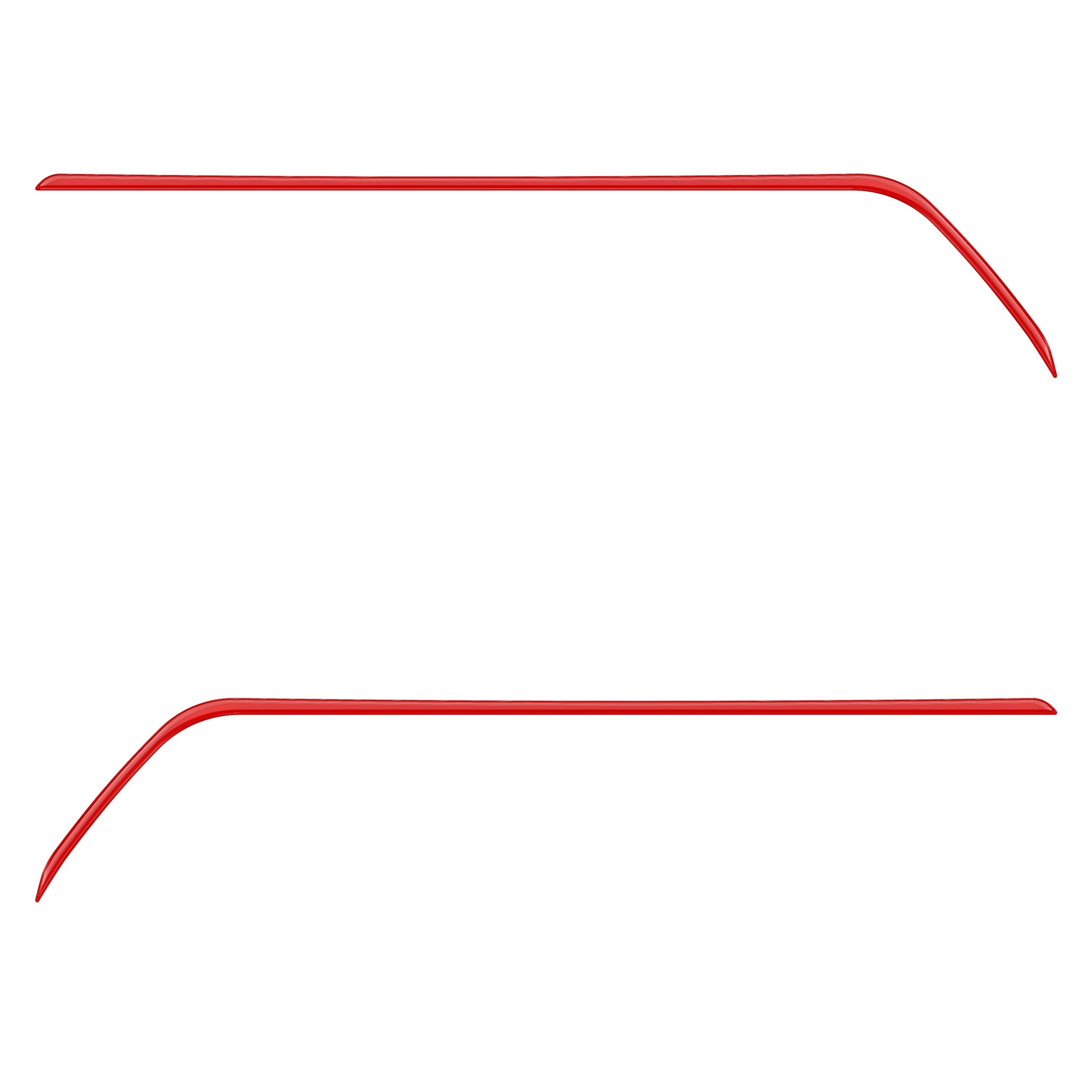 Door Switch Side Panel Line Inserts Fits 2016-2023 Toyota Tacoma by Tufskinz.com