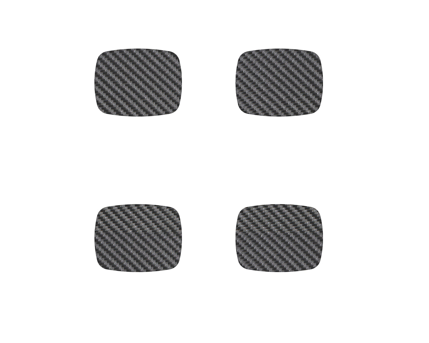 Door Handle Protective Inserts Fits 2019-2026 Chevrolet Silverado/ Silverado HD by Tufskinz.com