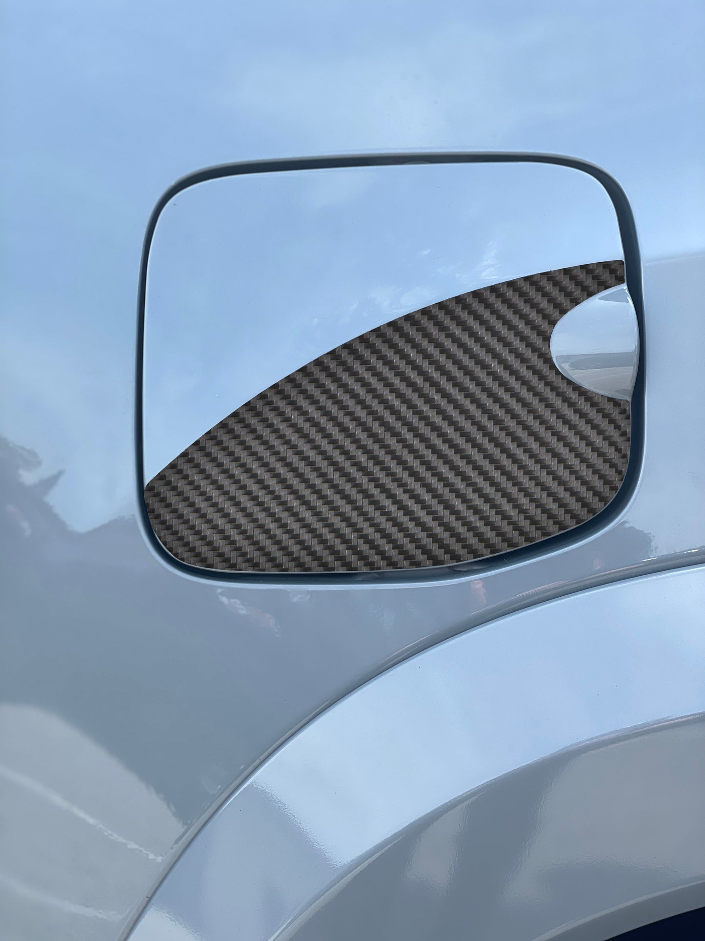 Gas Lid Protection Overlay Fits 2016-2023 Toyota Tacoma by Tufskinz.com
