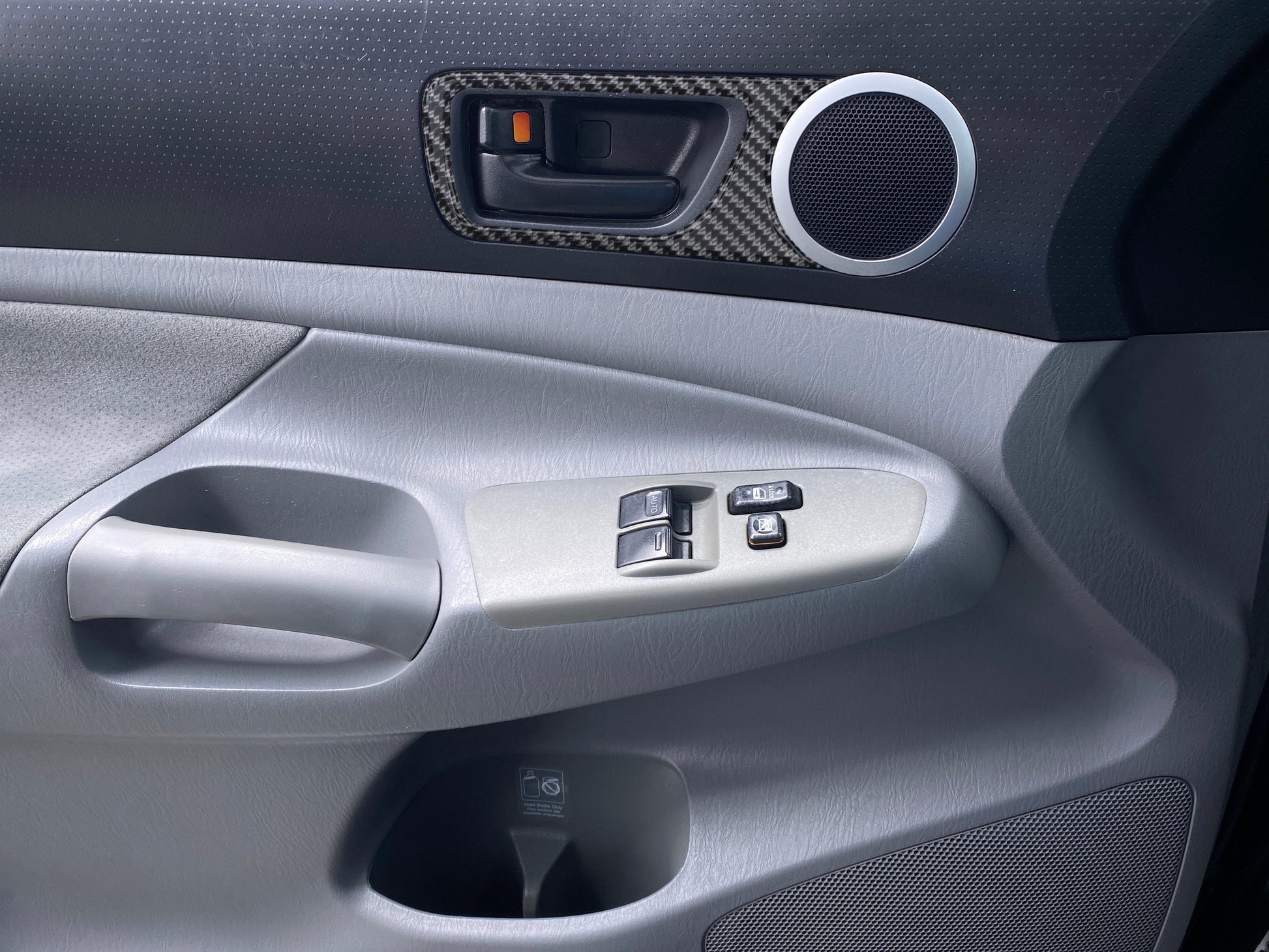 Front Door Handle Surround Overlays Fits 2005-2015 Toyota Tacoma by Tufskinz.com