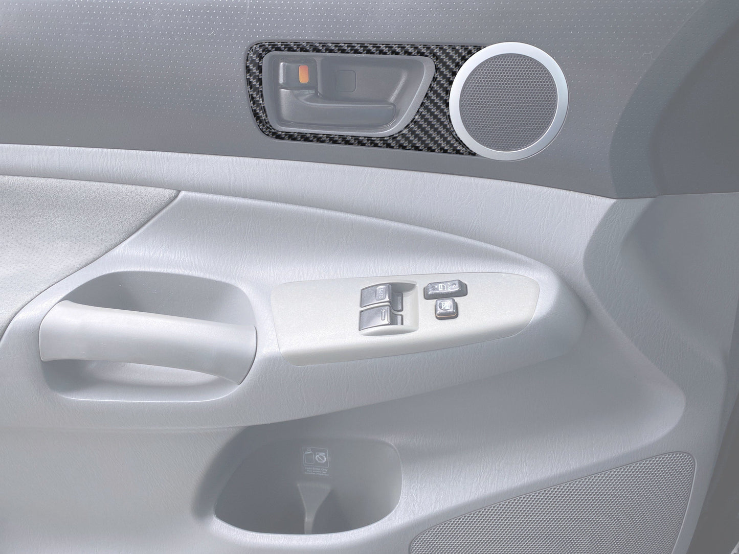 Front Door Handle Surround Overlays Fits 2005-2015 Toyota Tacoma by Tufskinz.com