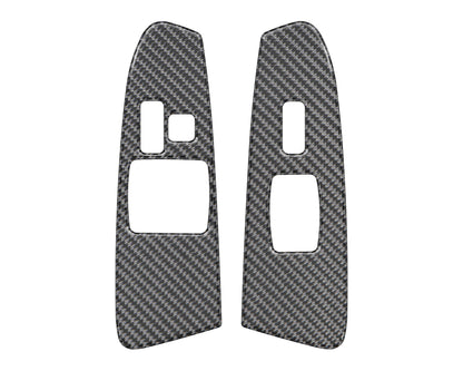 Door Switch Accent Overlays Fits 2005-2011 Toyota Tacoma by Tufskinz.com