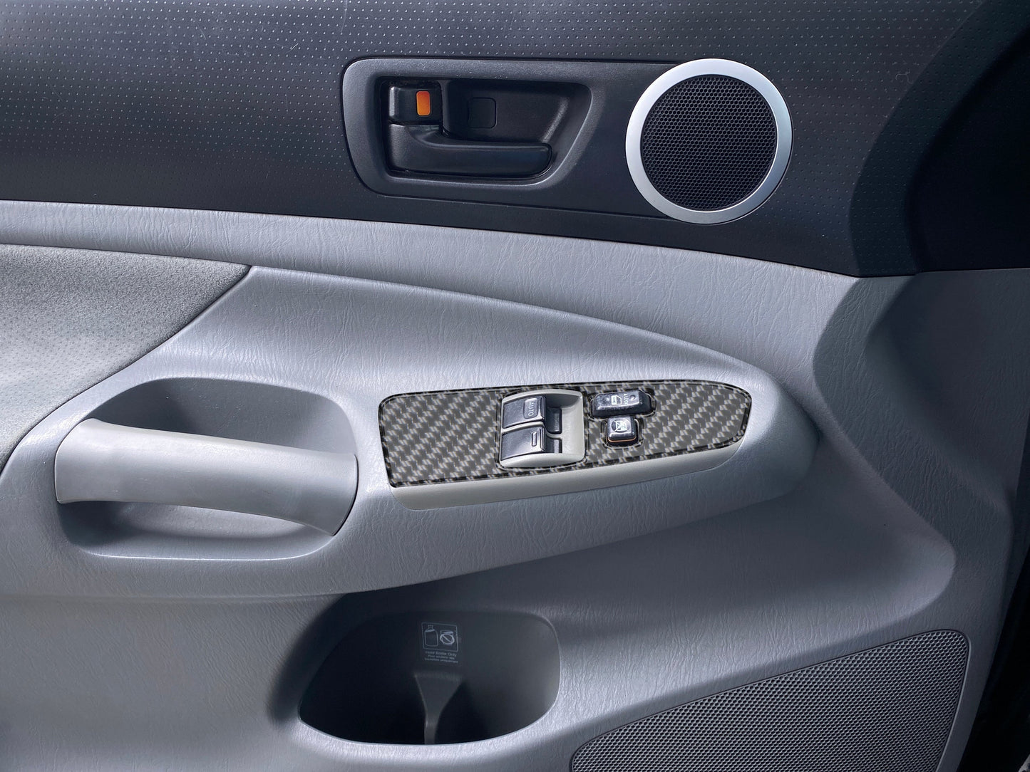 Door Switch Accent Overlays Fits 2005-2011 Toyota Tacoma by Tufskinz.com