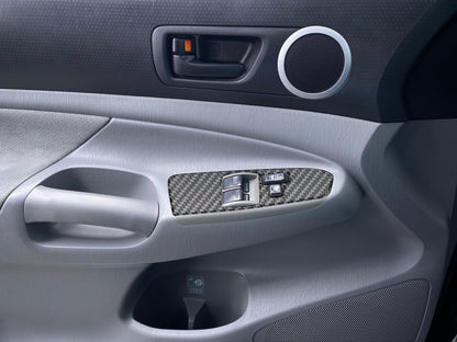Door Switch Accent Overlays Fits 2005-2011 Toyota Tacoma by Tufskinz.com