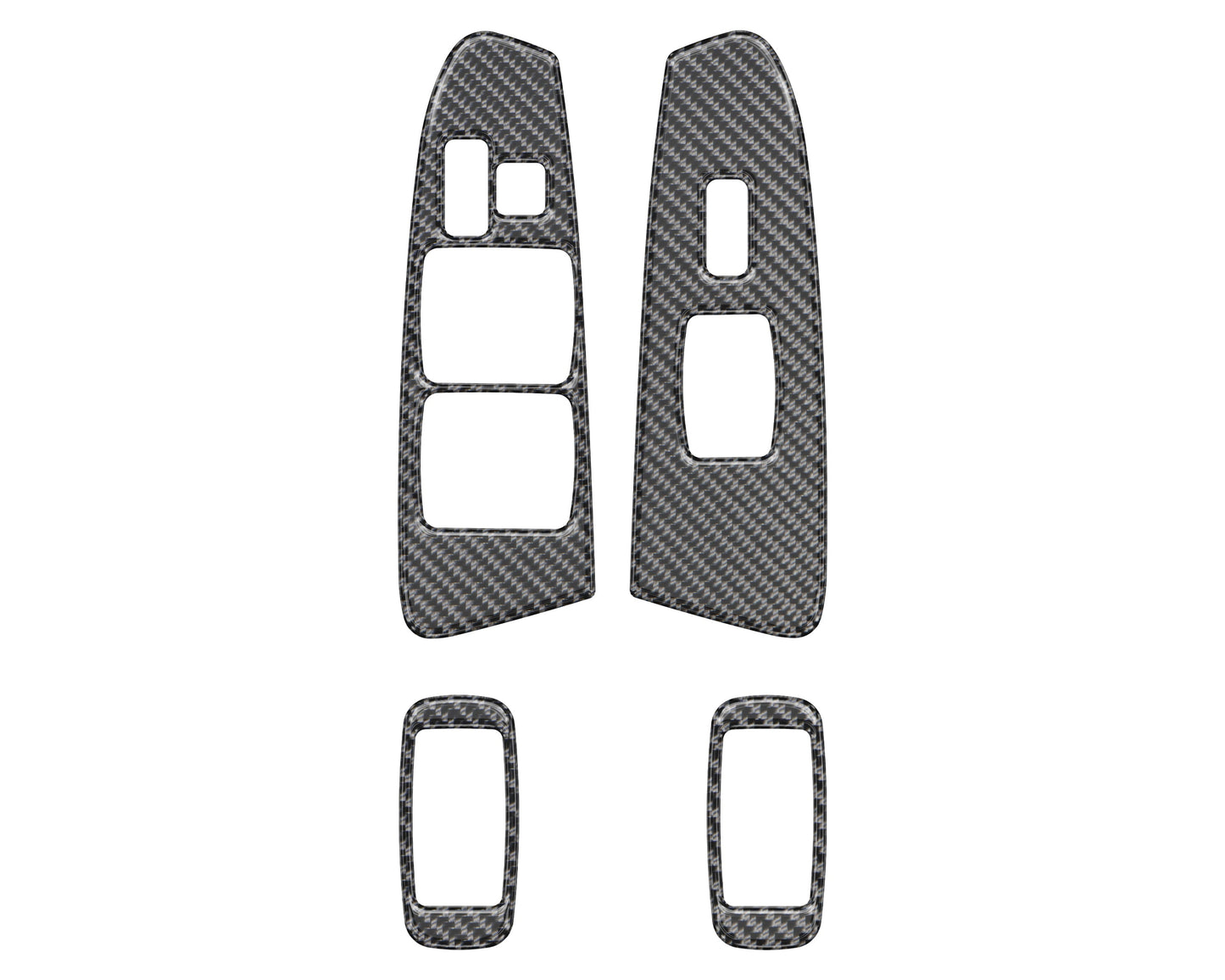 Door Switch Accent Overlays Fits 2005-2011 Toyota Tacoma by Tufskinz.com
