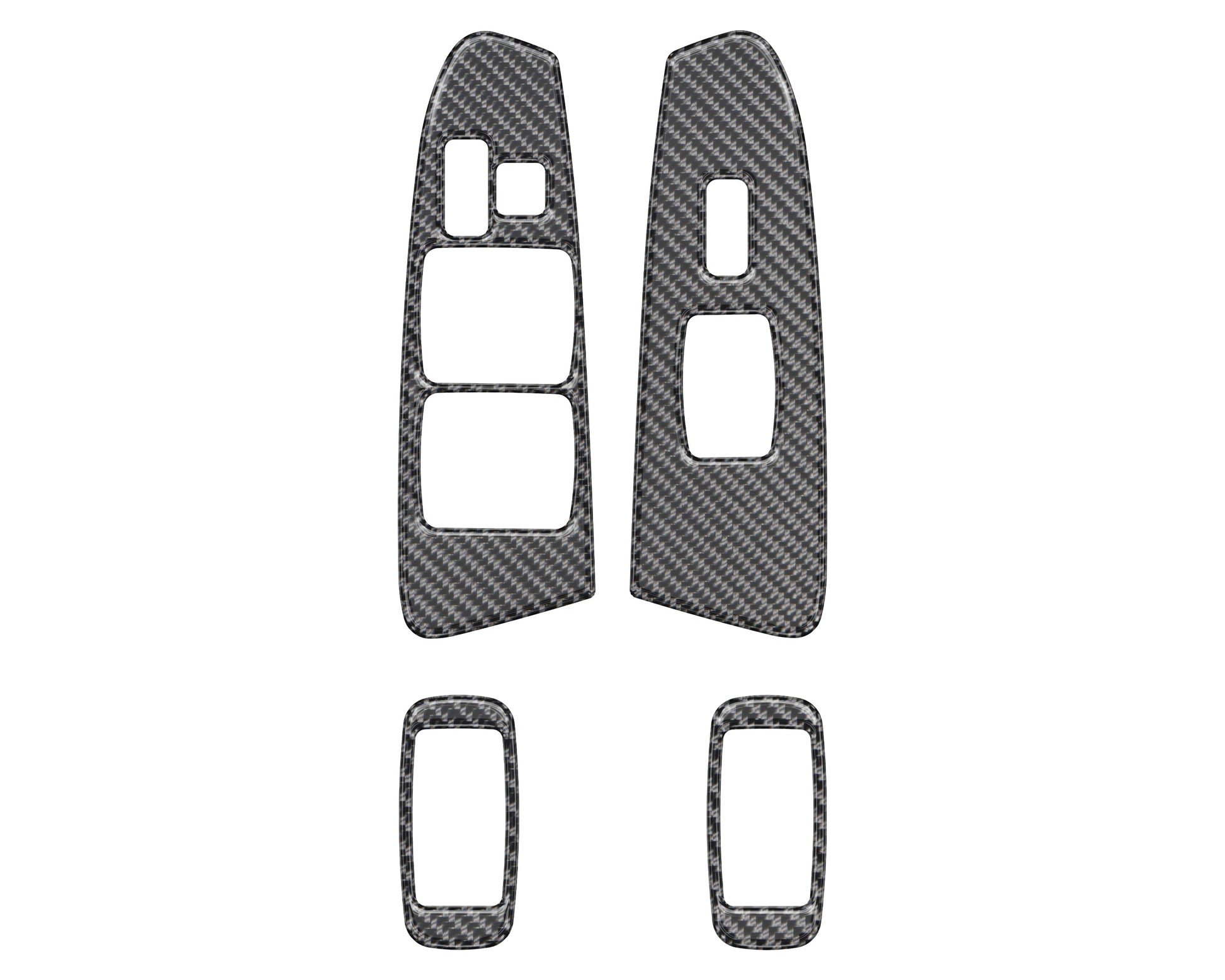 Door Switch Accent Overlays Fits 2005-2011 Toyota Tacoma by Tufskinz.com