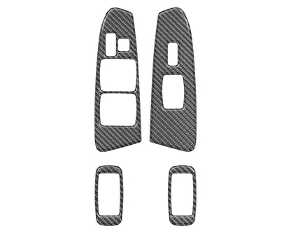 Door Switch Accent Overlays Fits 2005-2011 Toyota Tacoma by Tufskinz.com