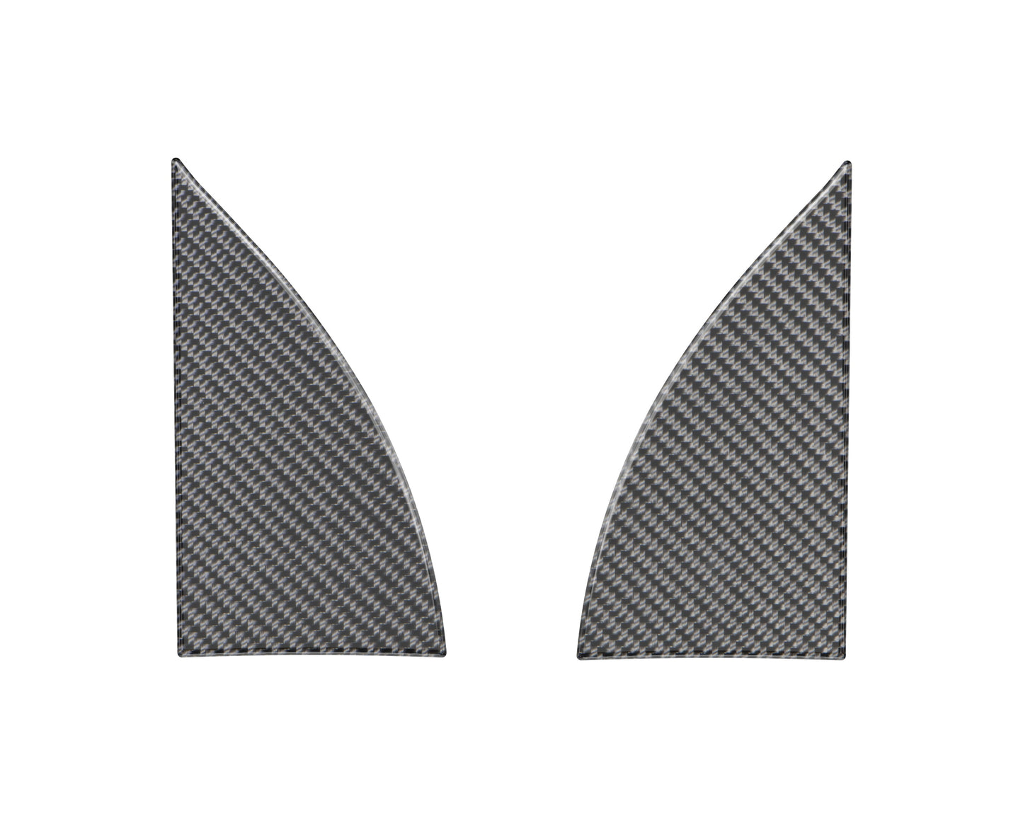 Interior A Pillar Accent Overlays Fits 2016-2023 Toyota Tacoma by Tufskinz.com