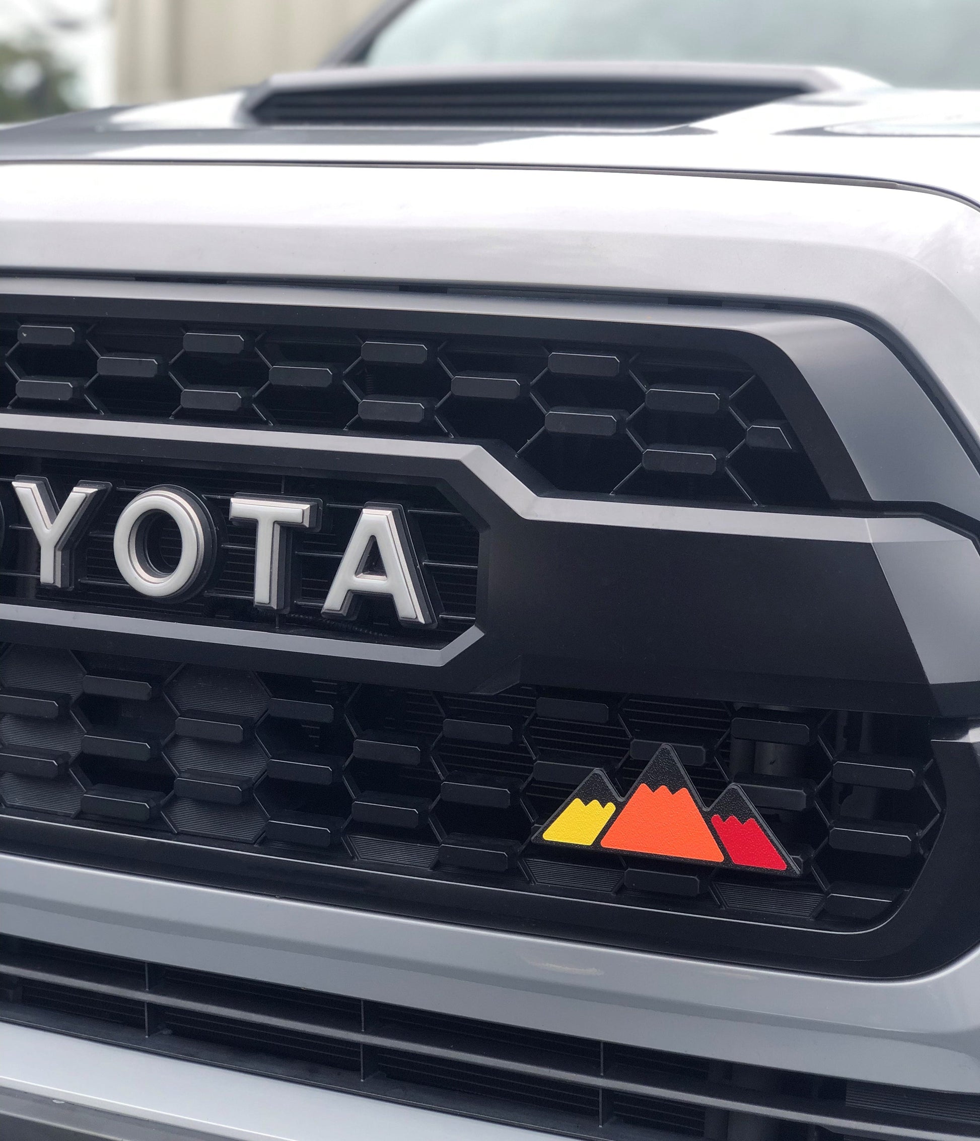 TRI-Color Badge Fits Toyota Models by Tufskinz.com
