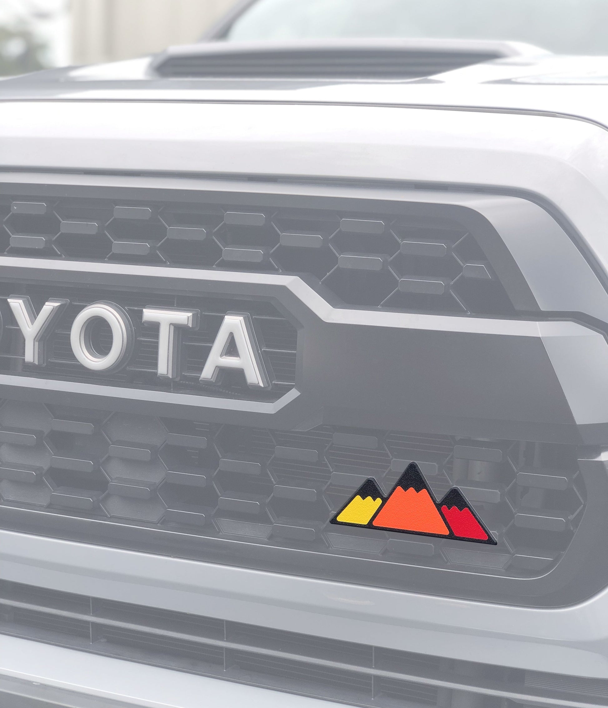 TRI-Color Badge Fits Toyota Models by Tufskinz.com