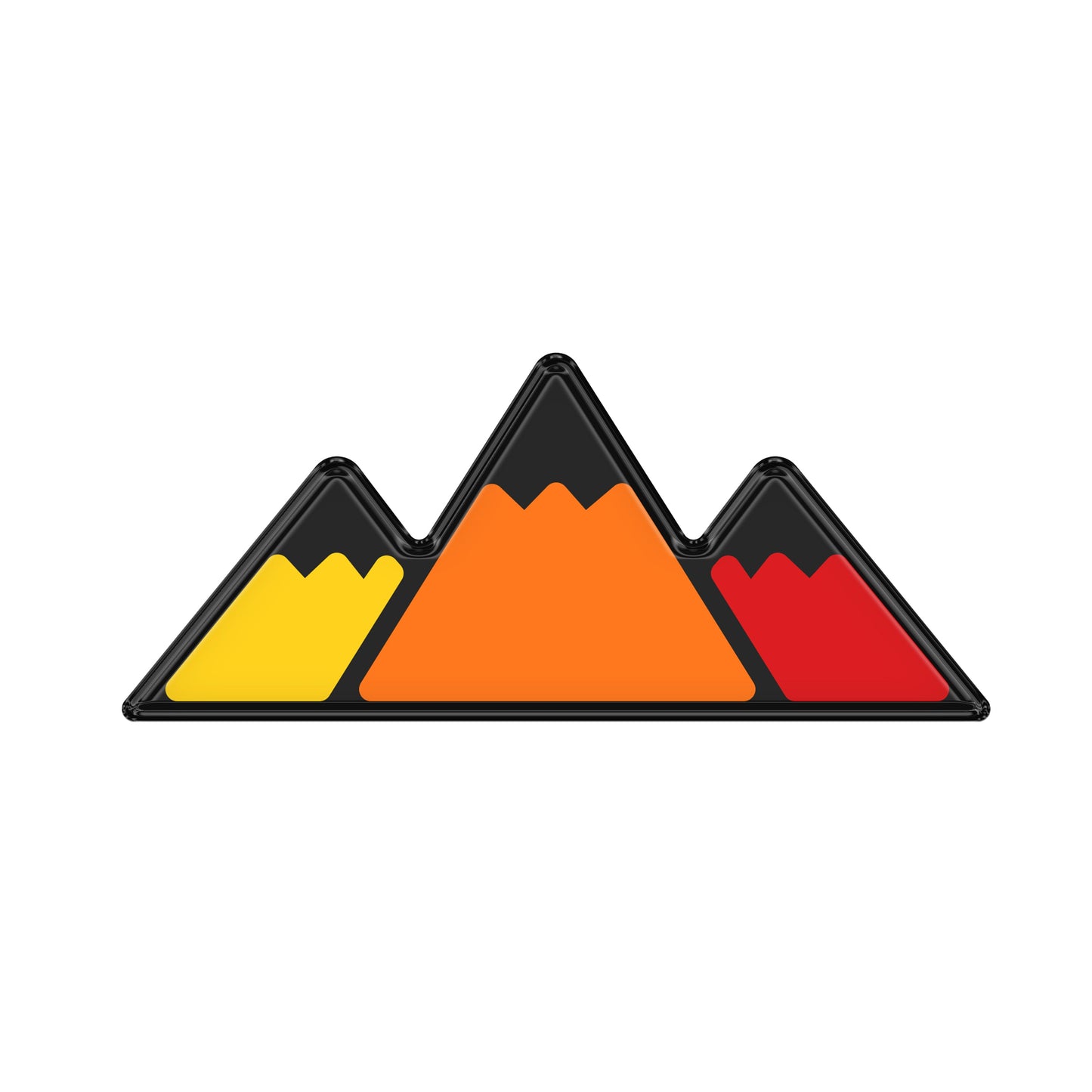 TRI-Color Badge Fits Toyota Models by Tufskinz.com