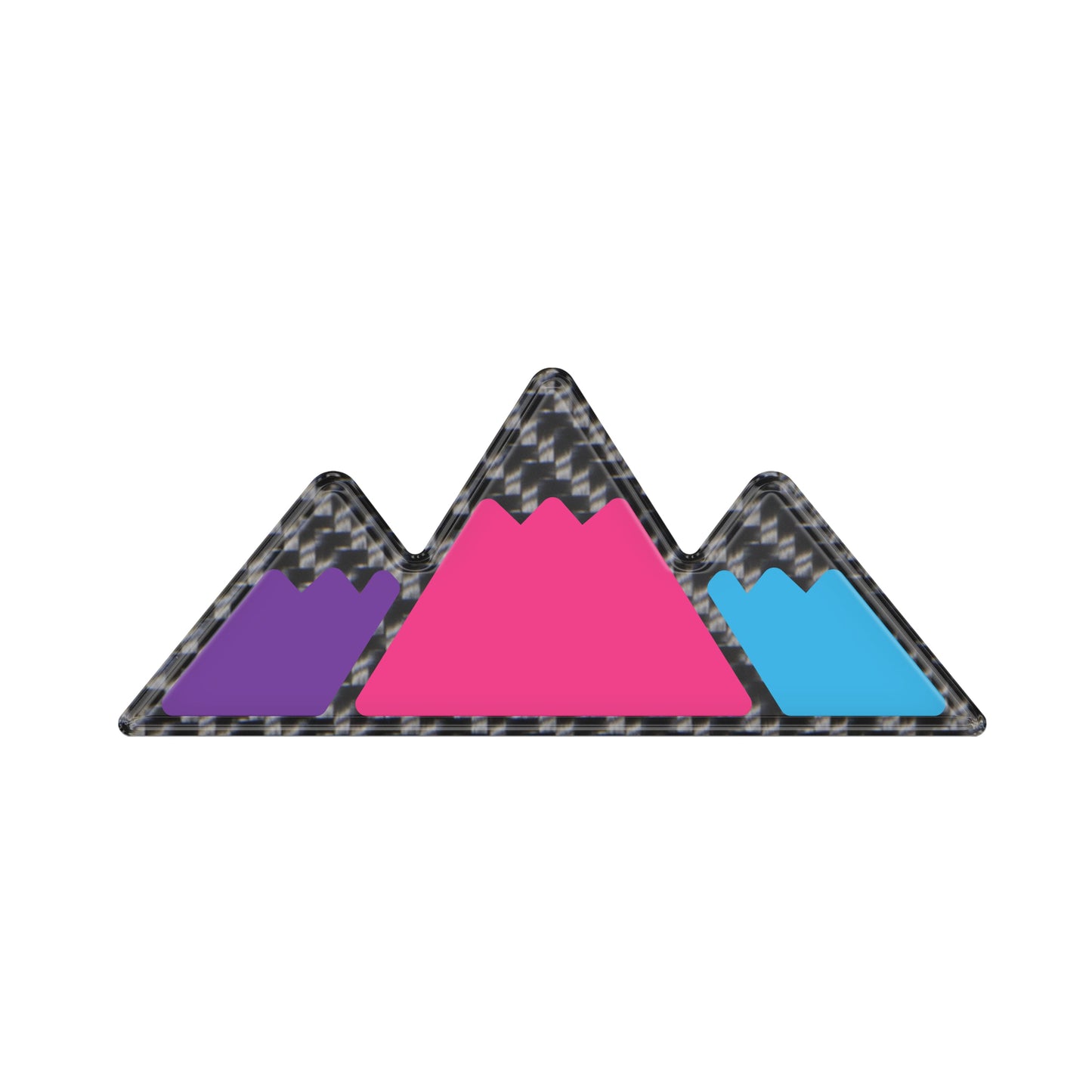 TRI-Color Badge Fits Toyota Models by Tufskinz.com