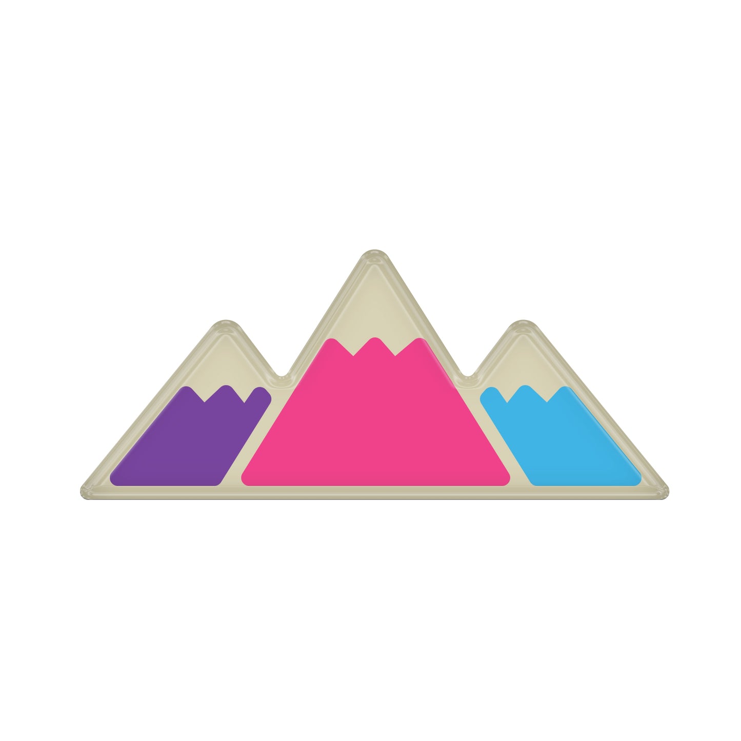 TRI-Color Badge Fits Toyota Models by Tufskinz.com