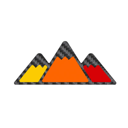 TRI-Color Badge Fits Toyota Models by Tufskinz.com