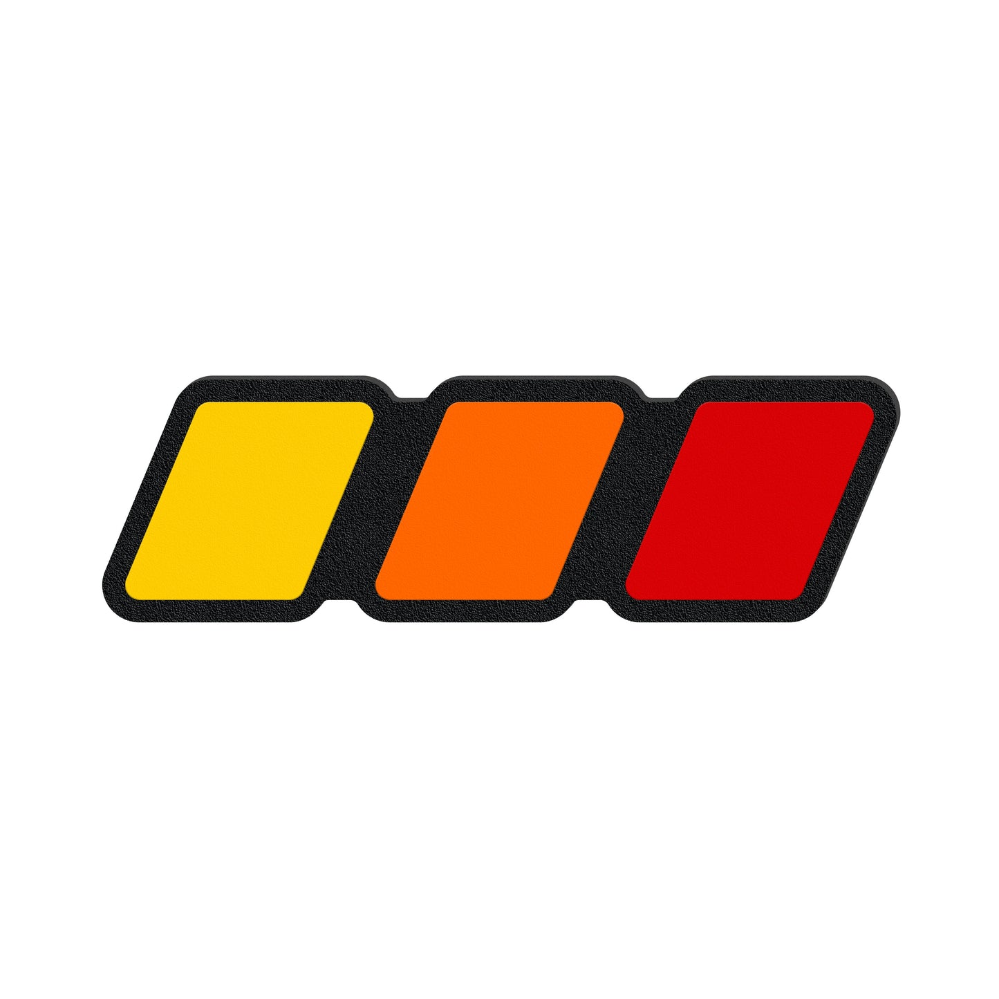 TRI-Color Badge Fits Toyota Models by Tufskinz.com