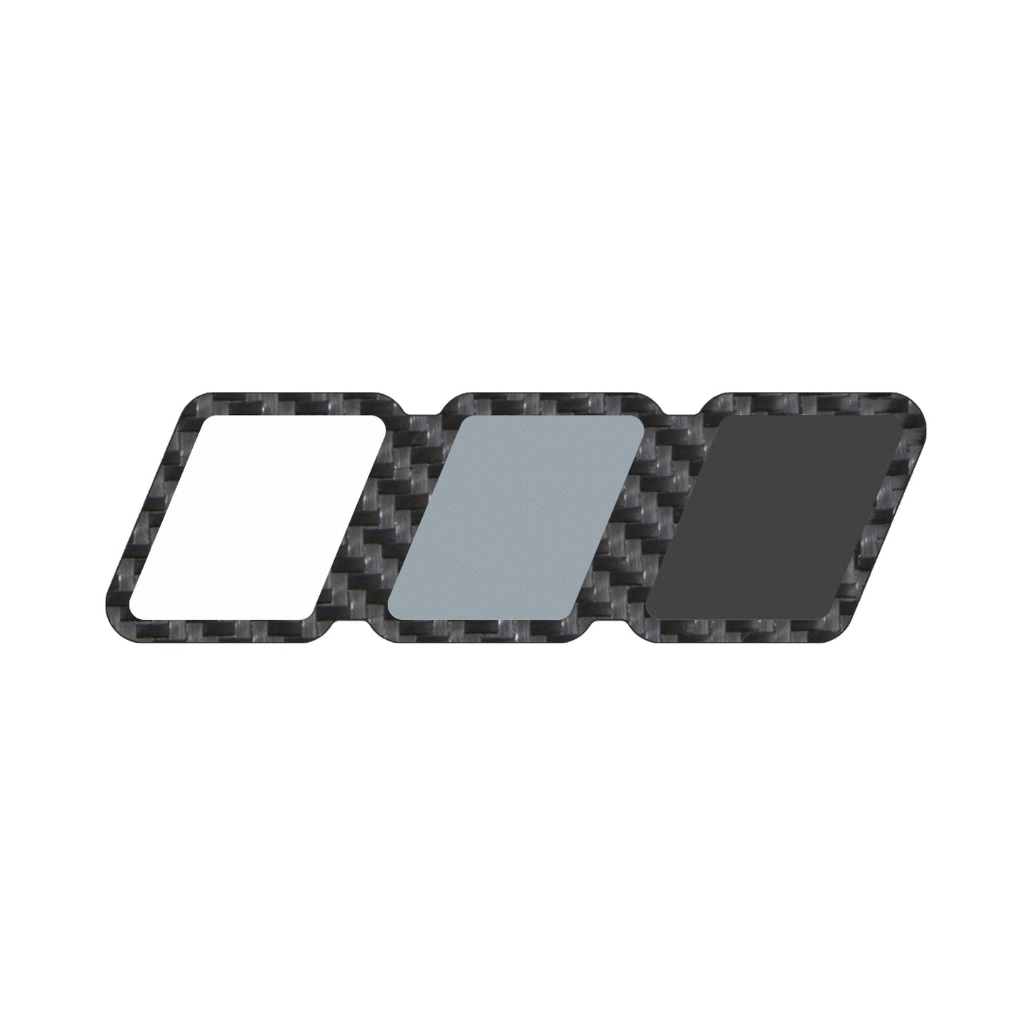 TRI-Color Badge Fits Toyota Models by Tufskinz.com
